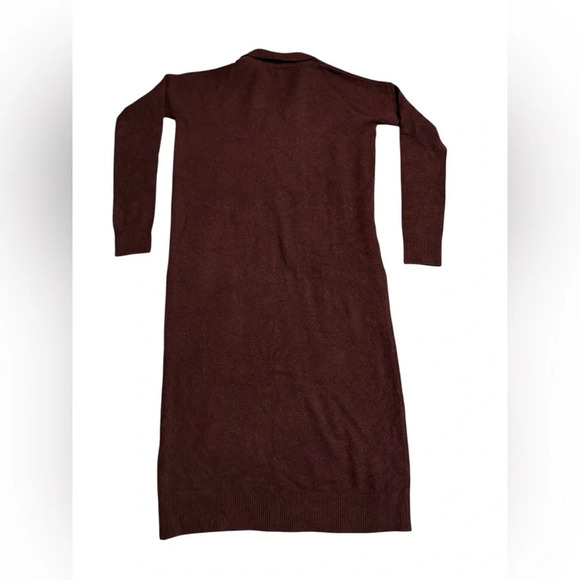 🤎 HATCH “The Polo” Knit Maternity Sweater Dress 🤎 - Picture 4 of 6